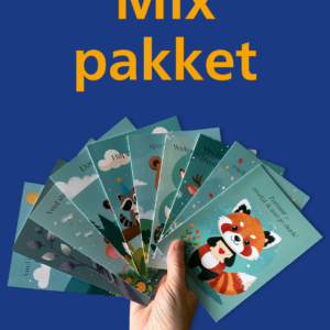 Mix-pakket: set van 10 wenskaarten